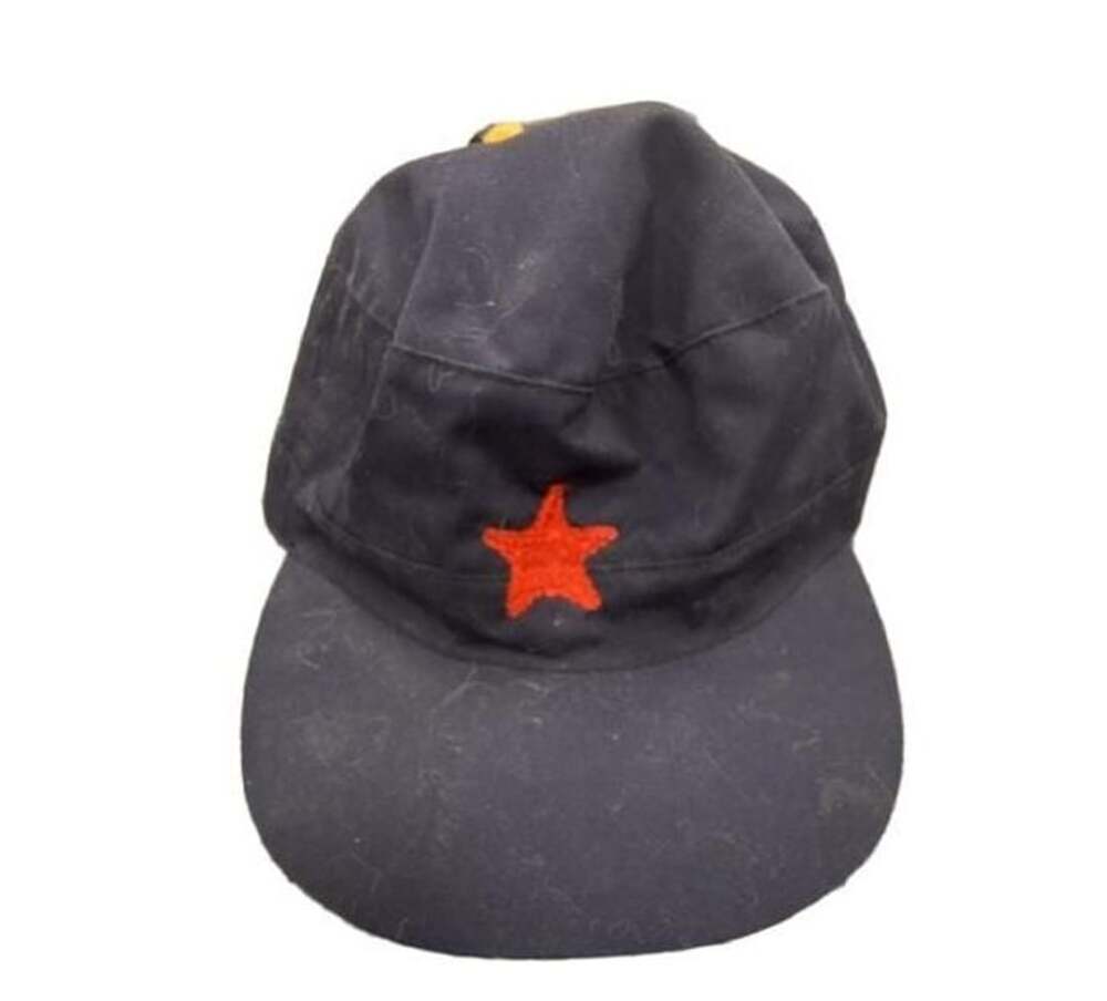 Cuba Military Hat Blue Cotton Canvas Red Star Che Guevara Patch